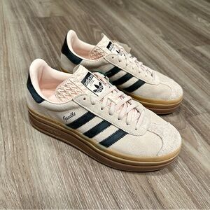 adidas Gazelle Bold Wonder Quartz Black Gum (Women's)